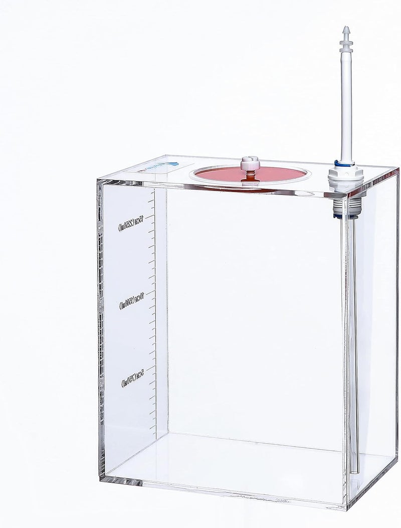 DHAO Acryli Made Liquid Storage Bucket, Working with Dosing Pump,Auto Top Off System Reservoir Container, 1 Room 0.7 Gallons - Image 2